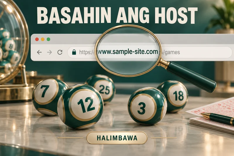 Original lottery illustration: Public source hostname inspection. Sample labels, not actual results.